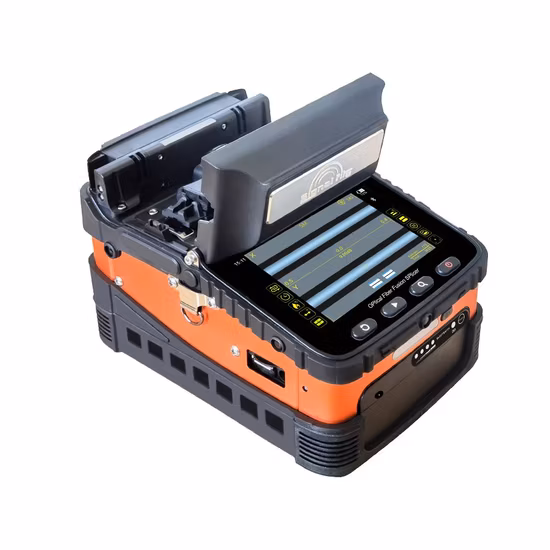 Splicer de fusão de fibra óptica FTTH de conexão rápida de fibra com cutelo