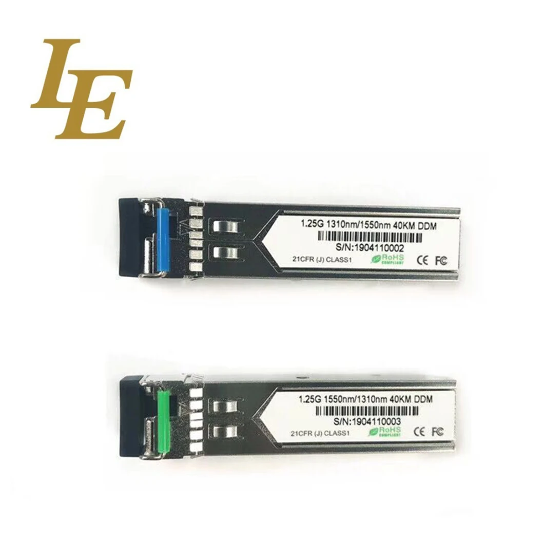 SFP Module Bidirectional 1.25gbs Optical Transceiver