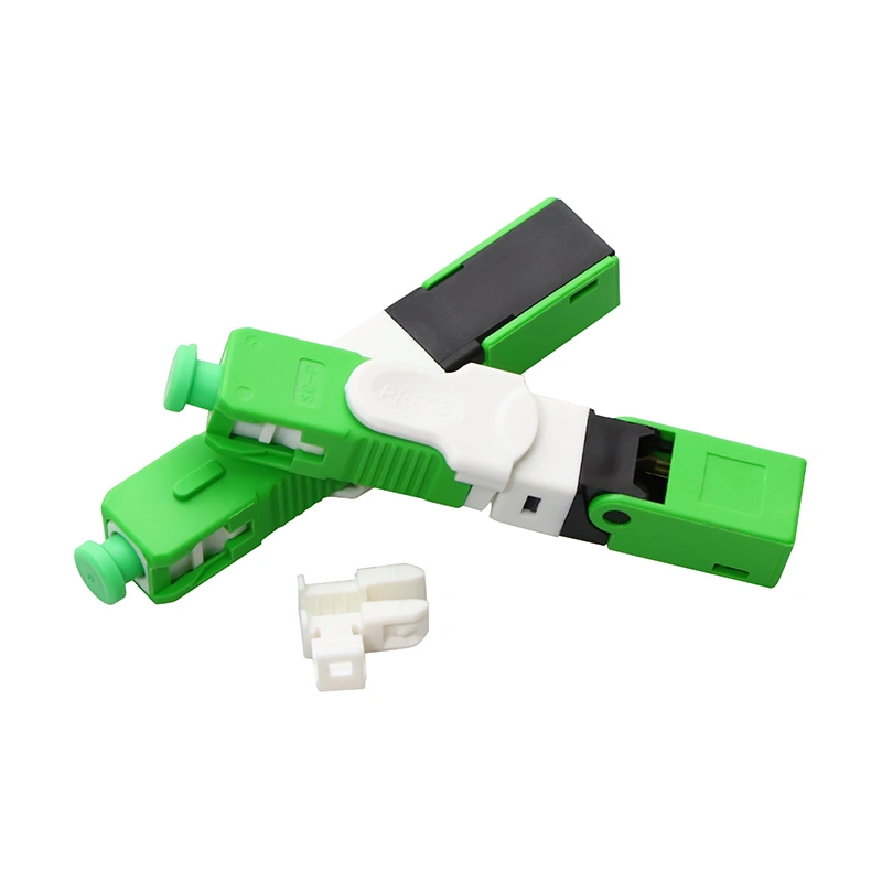 FTTH Sc APC/Upc Field Assembly Quick Connector Fiber Optic/Optical Connector Fast Connector for Drop Cable