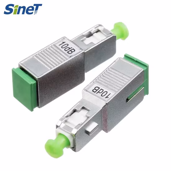 Tipo de adaptador de atenuador de fibra óptica Sc/APC 20dB