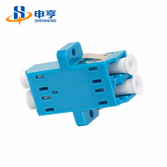 Adaptador LC Sc de fibra óptica com obturador