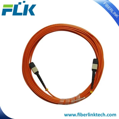 MTP/MPO Fibra Óptica Patch Cord MTP/MPO Conjuntos de Cabo Tronco