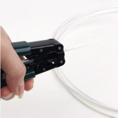 Kits de ferramentas para decapagem de revestimento de cabo de fibra ótica FTTH Decapador de cabo plano de fibra ótica